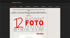 Desktop Screenshot of fotofestival.wagich.cz